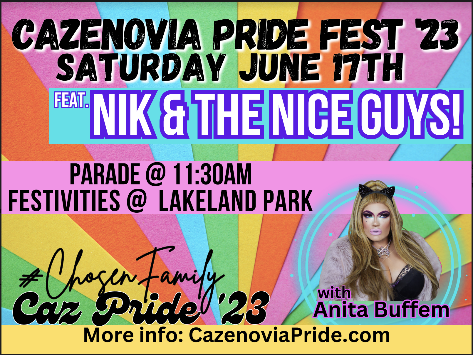 Cazenovia Pride Parade and Festival Madison County LGBTQIA